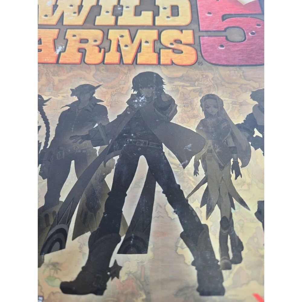 Wild Arms 5 Prima Official Strategy Guide 10th Anniversary PlayStation 2 *EUC